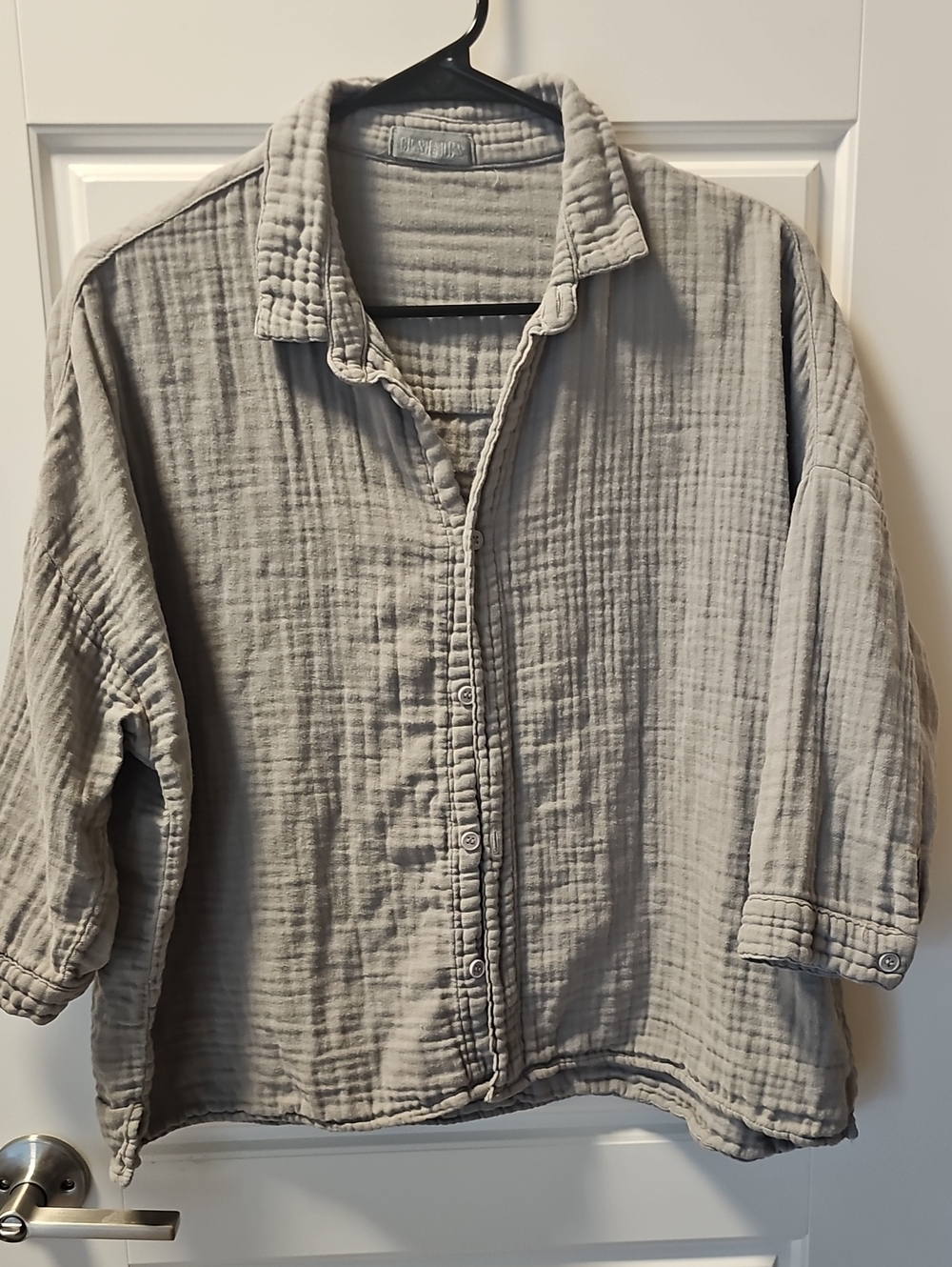 CP Shades Gray Medium Double Cotton Shirt Medium
